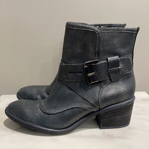 Donald J Pliner Gray Diem Boots Booties Size 6